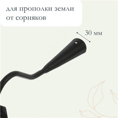 Мотыжка, длина 26 см, лезвие 10 см, тулейка 30 мм
