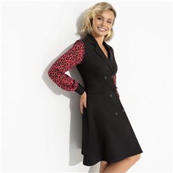 Платье на пуговицах, Чао, Белла (леопард)