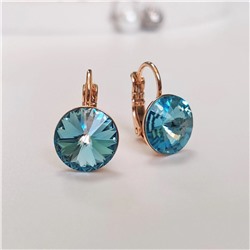 Серьги кристаллами Swarovski