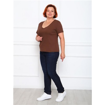 Футболка "Дубль" (Шоколадный)