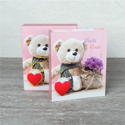 Фотоальбом 40 фото 10x15 Мишки / 9551 /уп 72/