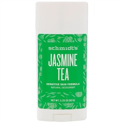 Schmidt's, Для чувствительной кожи, жасминовый чай, 3,25 унц. (92 г)