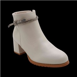 Ботинки на меху 12-4МВ бежевые