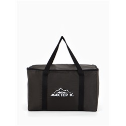 Термосумка с аккумулятором холода «Мастер К.» на молнии, объём 25 л, сохраняет холод до 6 ч, хаки