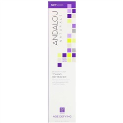Andalou Naturals, освежающий тоник с экстрактами цветов и листьев, антивозрастное действие, 178 мл (6 жидк. унций)