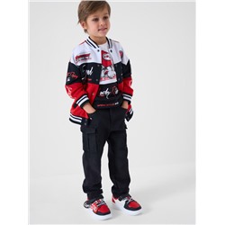 Брюки текстильные джинсовые для мальчиков