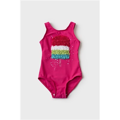 Купальник трикотажный для девочек PLAYTODAY, 1239918