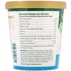 petnc NATURAL CARE, для здоровья кожи и шерсти, со вкусом печени, для всех собак, 60 мягких жевательных таблеток
