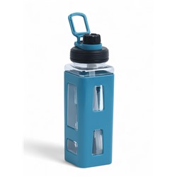 Спортивная бутылка для воды «Гава», 700 мл, 24×7 см, синяя