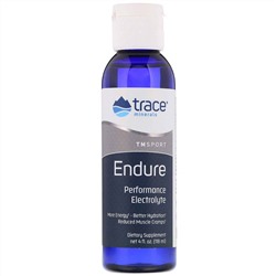 Trace Minerals Research, Электролит для выносливости и высокой производительности, 4 жидк. унц. (118 мл)