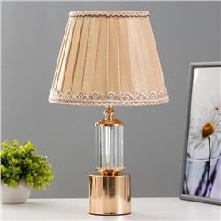Настольная лампа «Кади» Е27 40 Вт золото 25×25×42 см RISALUX