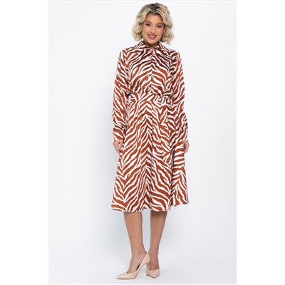 Платье Вайолет (оранжевое) П14775-45М