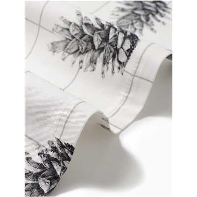 Дорожка на стол новогодняя Этель Merry Christmas 40×146 см, 100% хлопок, саржа 190 г/м², белая