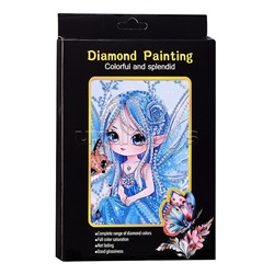 Мозаика алмазная "Лесная фея" 15*20см