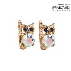 Серьги с кристаллами Swarovski