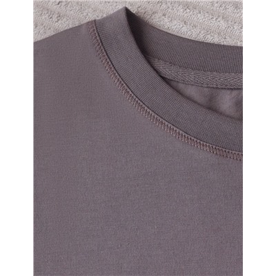 Базовый лонгслив из премиального хлопка с эластаном