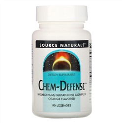 Source Naturals, Chem-Defense, Orange, 90 Lozenges