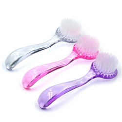 Nail Art Щётка для удаления опила с ногтей большая с ручкой, в ассортименте 4566