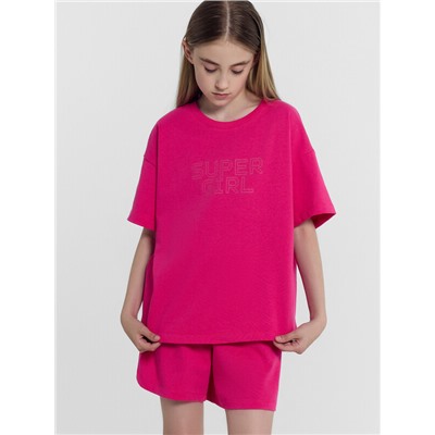 КОМПЛЕКТ ДЛЯ ДЕВОЧЕК (ФУТБОЛКА, ШОРТЫ) 397741