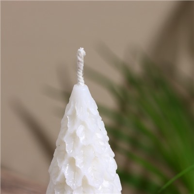 Свеча новогодняя «Ёлка», 8.5×8.5×9.5 см, соевый воск