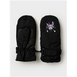 Варежки текстильные для девочек