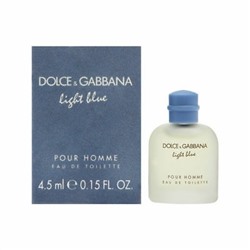 DOLCE & GABBANA LIGHT BLUE edt (m) 4.5ml mini