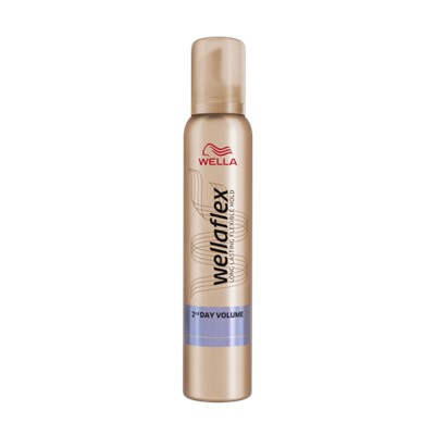 Мусс (Пенка) для волос Wella Wellaflex Объем до 2-х дней №4/ 2-Days-Volume Экстрасильной фиксации,200 мл