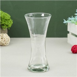 Ваза «Весна», 380 мл, 18×9 см, стекло, прозрачная