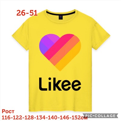 футболка лайк