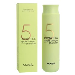 Masil Шампунь для волос от перхоти с яблочным уксусом / 5 Probiotics Apple Vinegar Shampoo, 300 мл 18692