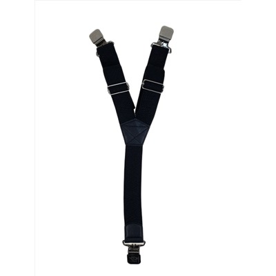 Подтяжки мужские, цвет чёрный