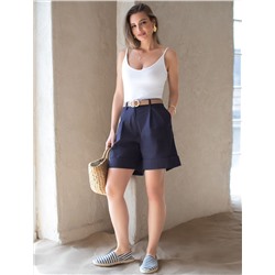 Топ из премиального хлопка с эластаном