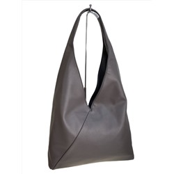 Женская сумка из искусственной кожи, цвет серый