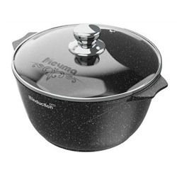 Кастрюля 5л АП Гранит black Induction Pro.арт.45802И