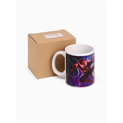 Кружка керамическая в коробке «Человек Паук неон», 320 мл