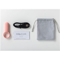 Коралловое эрекционное кольцо Iroha SVR Coral Pink