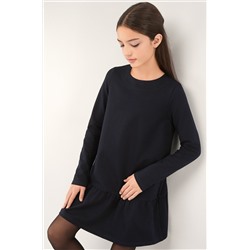 Платье из футера для девочки Happyfox