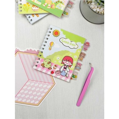 Блокнот с наклейками 90х110 мм 12л "ПИКНИК" 72280 Феникс