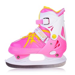 Коньки (размер M31-35) розовые, в сумке