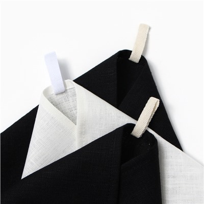Набор полотенец кухонный «Этель» Linen style, МИКС, 40×70-3 шт., 100% лён