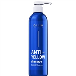 OLLIN ANTI-YELLOW Антижелтый шампунь для волос 500 мл