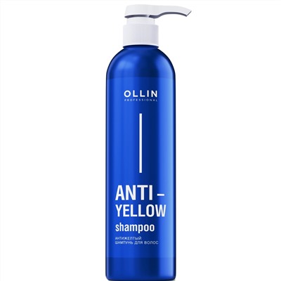 OLLIN ANTI-YELLOW Антижелтый шампунь для волос 500 мл