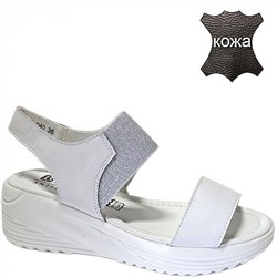 FB104-040 бел Босоножки женские (36-41)/10