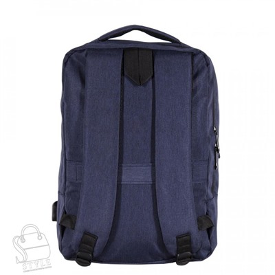 Рюкзак текстильный 3321PSB blue S-Style