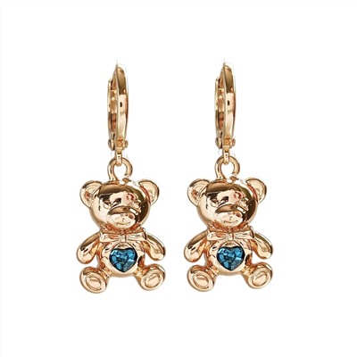 Серьги с кристаллами Swarovski