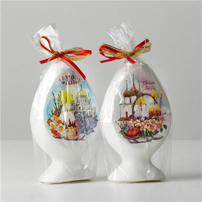 Свеча декоративная «Яйцо Светлой Пасхи», МИКС