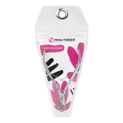 Frau Finger Кусачки маникюрные для кутикулы / Classic FN-205/6SP, двойная пружина, ручная заточка, 6 мм 20699