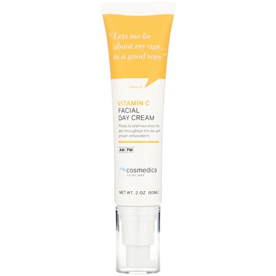 Cosmedica Skincare, Vitamin C Facial Day Cream, 2 oz (60 ml)