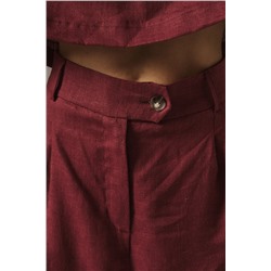 Брюки палаццо  TR241_Vandyke Red/Красный