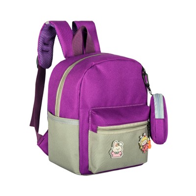 Рюкзак CANGO Can-006 серо-фиолетовый